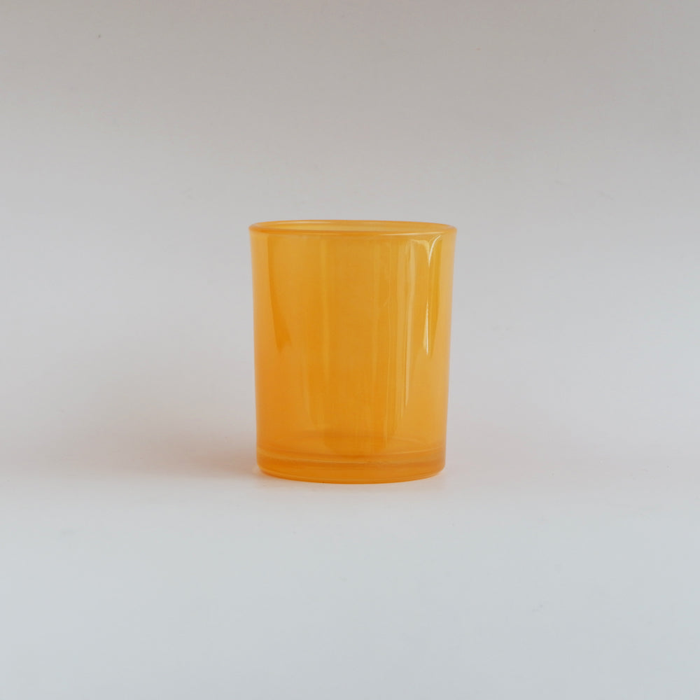 Glass Translucent Jars - Orange