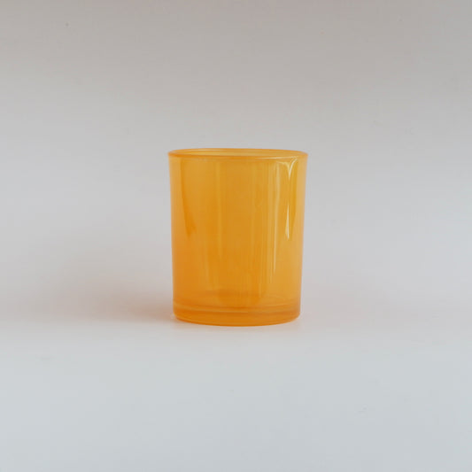 Glass Translucent Jars - Orange
