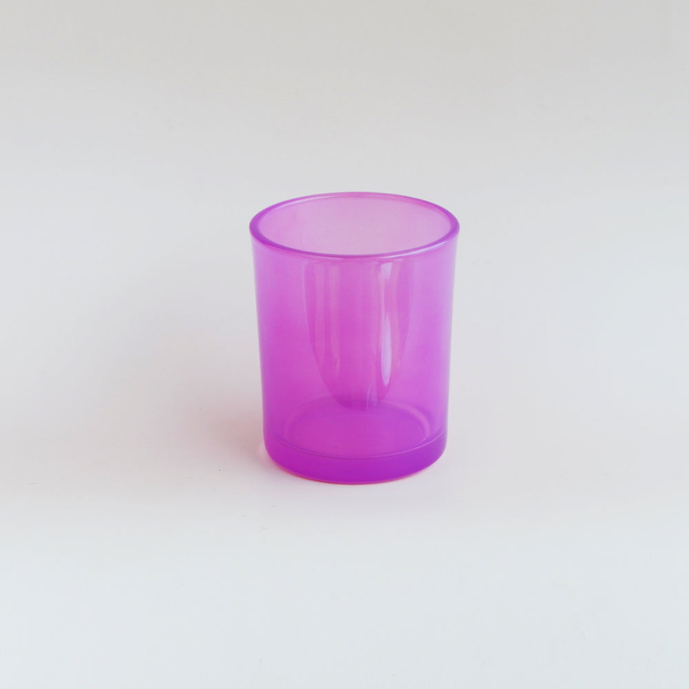 Glass Translucent Jars - Violet