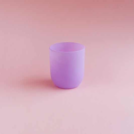 Glass Rounded Jar - Lavender
