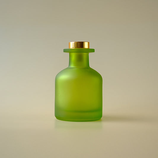 Reed Bottles Big Belly Shape - Frosted Olive